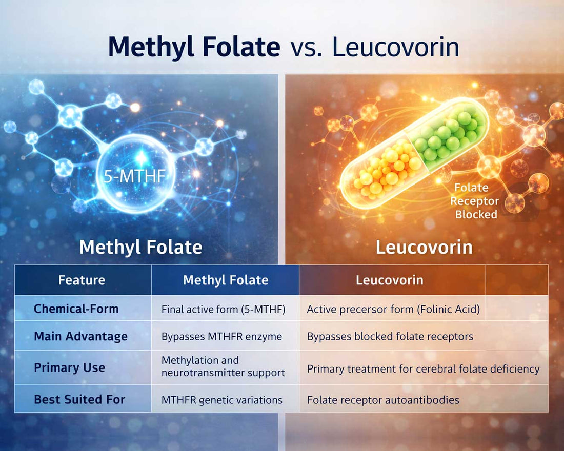 Folate and Autism: A Deep Dive into Methyl Folate vs. Leucovorin